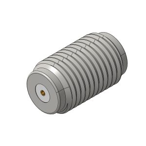SMA Female Connector Bulkhead Thread in with Accept Pin, DC to 27GHz.
